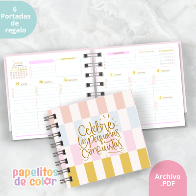 Agenda Comforta 15 x 15 cm 2026 ✨
