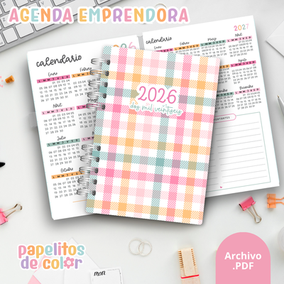 Agenda Emprendedora 2026 🚀✨