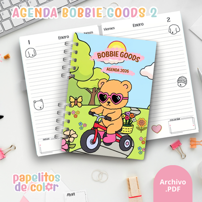 🐻Agenda Bobbie Goods 2 – 2026✨
