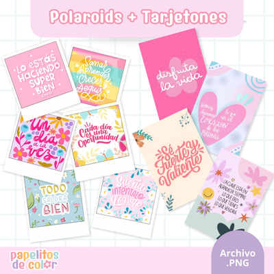 Pack Polaroid & Tarjetas 📸💌