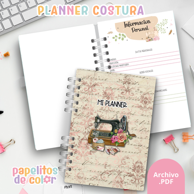 🧵Planner Perpetuo Costura ✂️✨