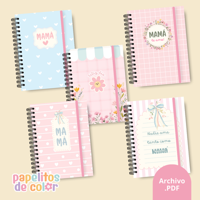 Pack de 25 Portadas para Mamá 🌸✨