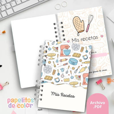 Recetario para Mamá – Imprimible 🍳✨