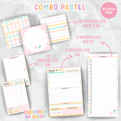 💗SÚPER Combo Pastel 