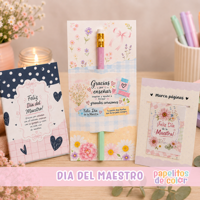 🍎✏️ Combo Día del Maestro 🎁