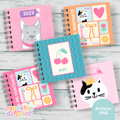 📒 Pack de 15 Portadas – Kit 42 ✨