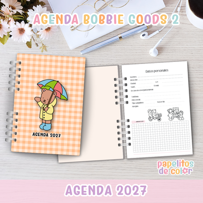 🐻Agenda Bobbie Goods 2 – 2027 Diaria✨