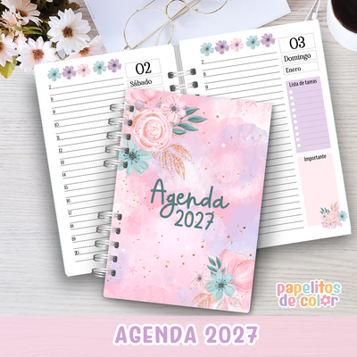 ✨Agenda Spring 2027 - Diaria 🌸✨