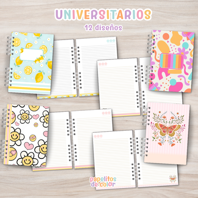 📚 Pack 12 Cuadernos Universitarios✨