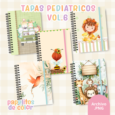 🩺💕 Tapas Cuadernos Pediátricos – Vol. 6