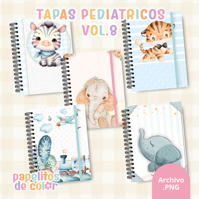 🩺💕 Tapas Cuadernos Pediátricos – Vol. 8