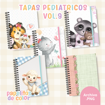 🩺💕 Tapas Cuadernos Pediátricos – Vol. 9