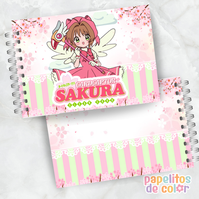 🎨 Libro para Pintar de Sakura 🌸✨