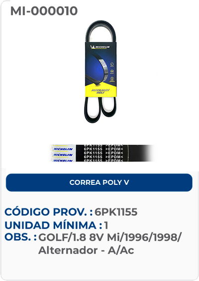 CORREA POLY V