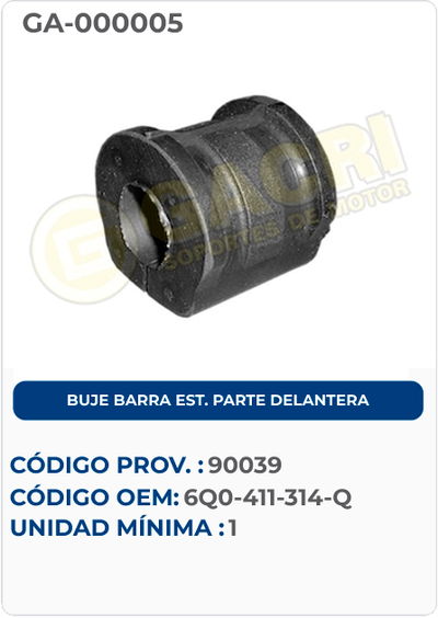 BUJE BARRA EST PARTE DELANTERA