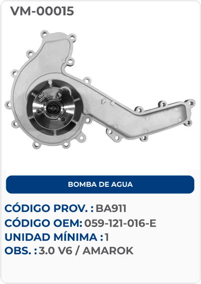 BOMBA DE AGUA