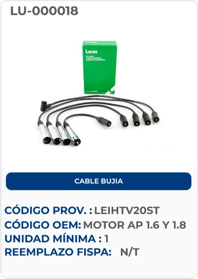 CABLE BUJIA
