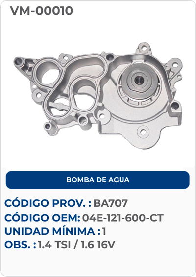 BOMBA DE AGUA