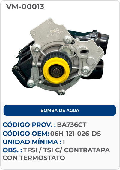 BOMBA DE AGUA