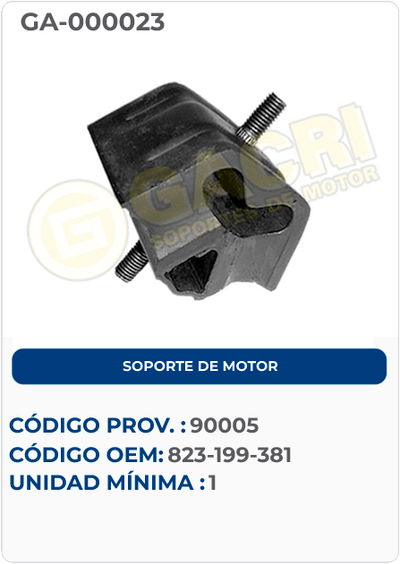 SOPORTE DE MOTOR