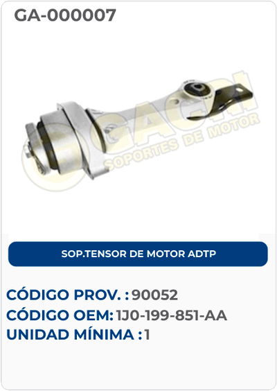 SOP TENSOR DE MOTOR ADTP