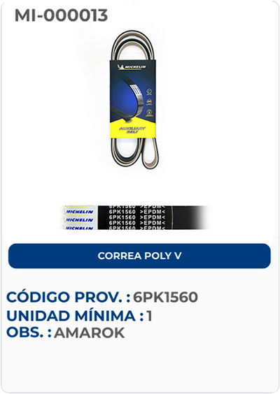 CORREA POLY V