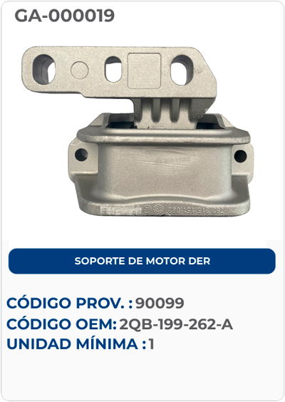 SOPORTE DE MOTOR DER