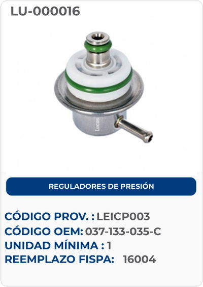 REGULADORES DE PRESIÓN 