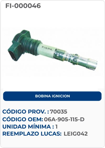 BOBINA IGNICION