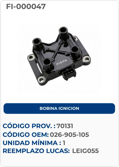 BOBINA IGNICION