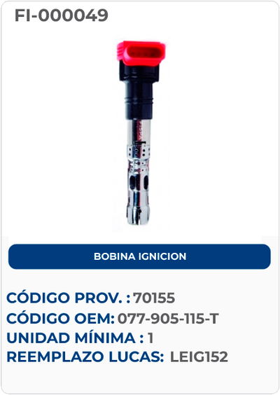 BOBINA IGNICION