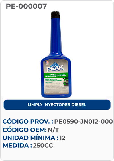 LIMPIA INYECTORES DIESEL
