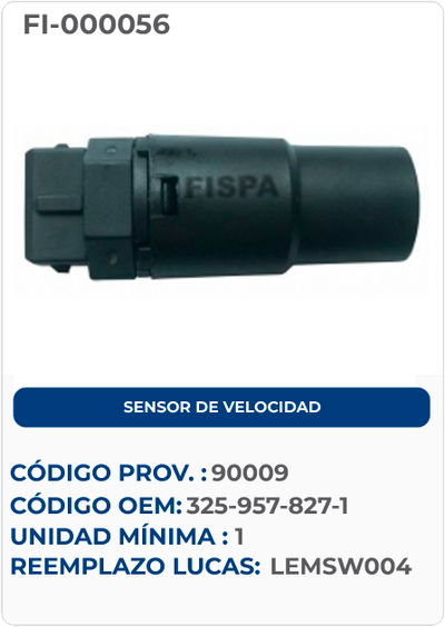 SENSOR DE VELOCIDAD