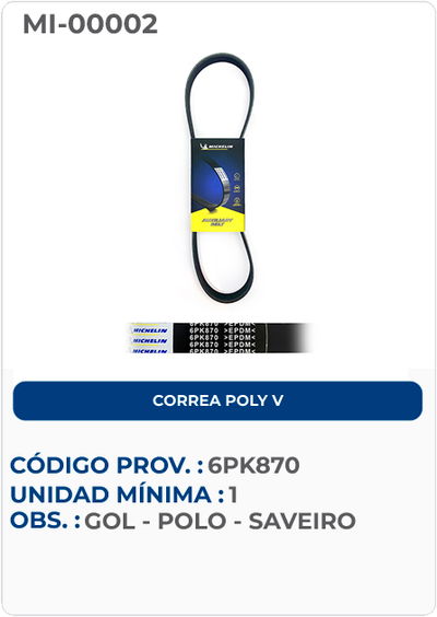 CORREA POLY V