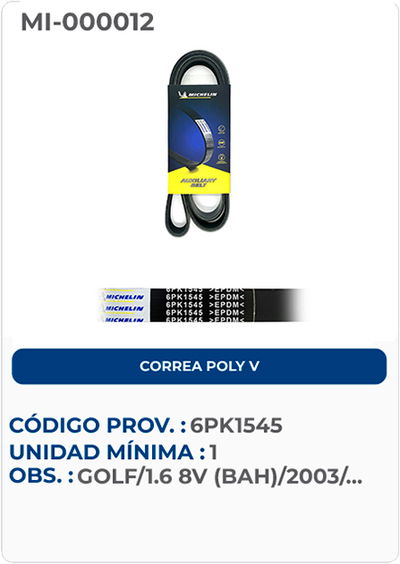 CORREA POLY V
