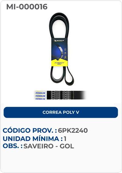 CORREA POLY V