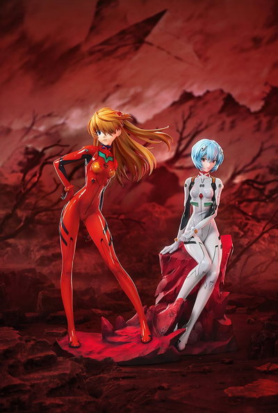 Evangelion / Rei Ayanami & Asuka Langley - Escala 1/7 (EN PREVENTA ✈️)