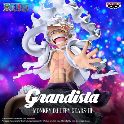 One Piece / Monkey D. Luffy "Gear 5" - Banpresto Grandista (EN PREVENTA ✈️)