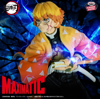 Kimetsu No Yaiba / Zenitsu Agatsuma - Banpresto Maximatic (A PEDIDO ✈️)