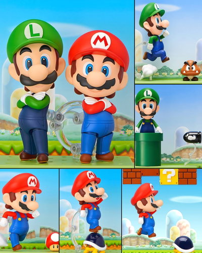 Super Mario / Mario / Luigi - Nendoroid (EN PREVENTA ✈️)