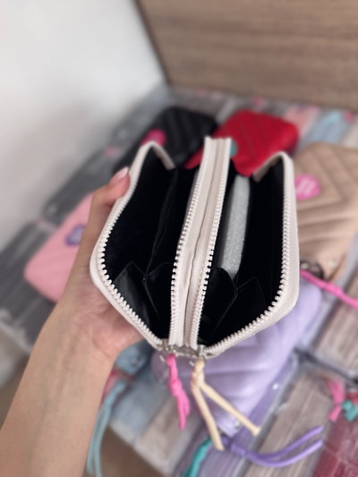 Billeteras premium doble CANDY PUFFER 