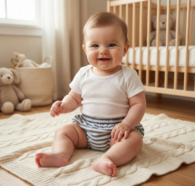 Bombachudo rayas negras