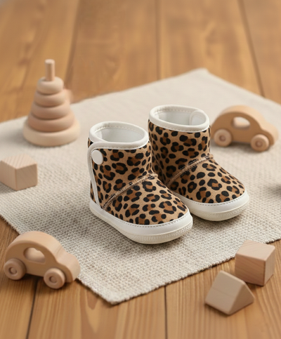 Botitas no caminantes animal print