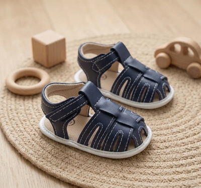 Franciscana azul no caminante 