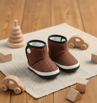 Botitas no caminantes marrón 