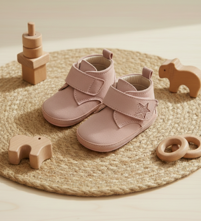 Botita velcro estrella
