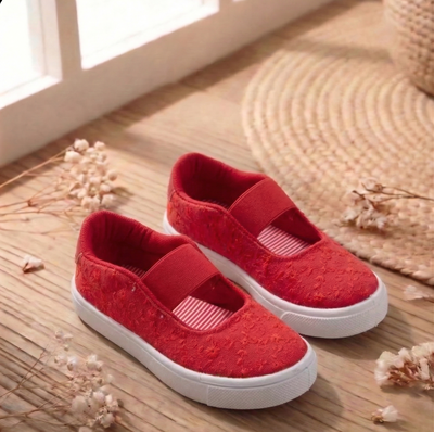 Guillermina broderie roja