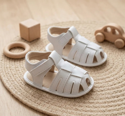 Franciscana blanca no caminante 