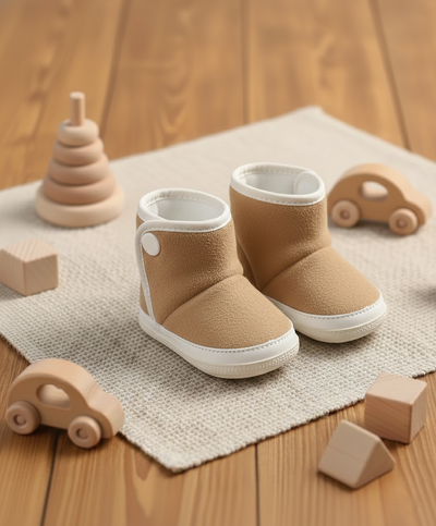 Botitas no caminantes beige