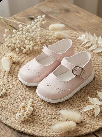 Zapatito beba rosa